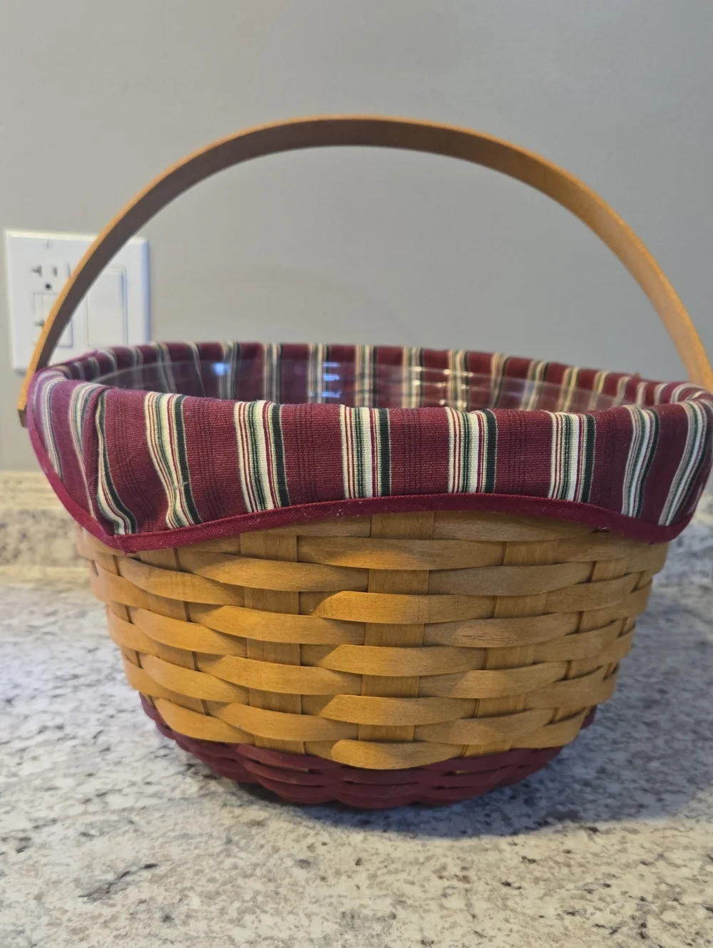 Longaberger 2004 Christmas Collection X Large Basket
